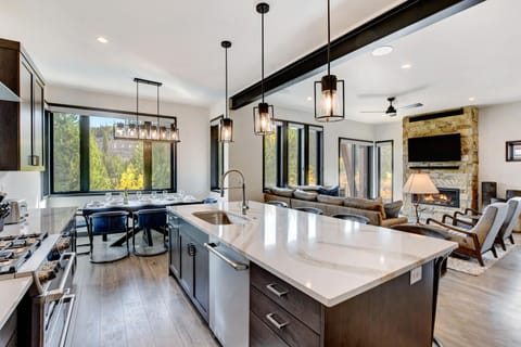 Open Concept Kitchen and Dining
