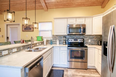 This gourmet kitchen will have everything you'll need to make your favorite meals.