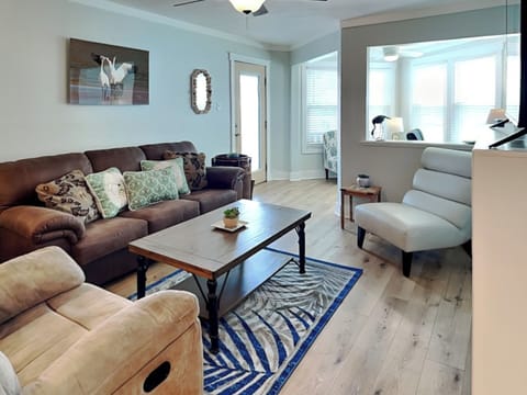 Living Room with sleeper sofa