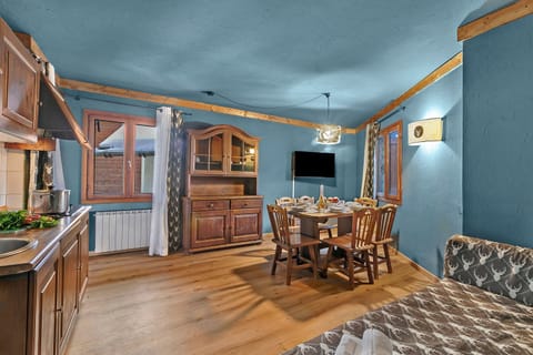 Living and dining room