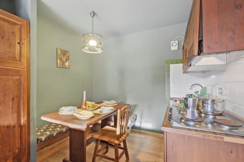Kitchen and dining area