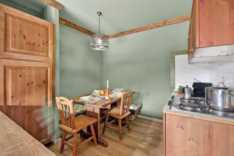 Kitchen and dining area