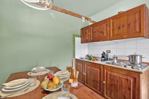 Kitchen and dining area