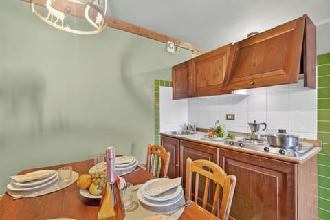 Kitchen and dining area