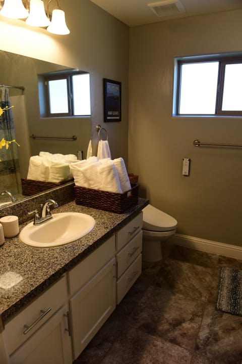 Full Bathroom with bidet toilet 