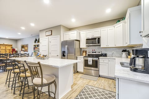 Kitchen | Washer & Dryer | Detergent | Iron & Board | 1st Floor