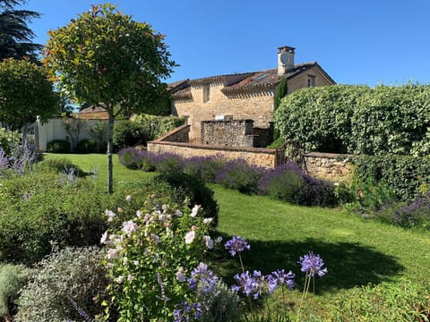 La Grenouilliere is a pretty two-storey stone cottage