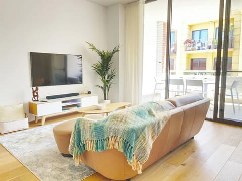 Main Living area with large balcony