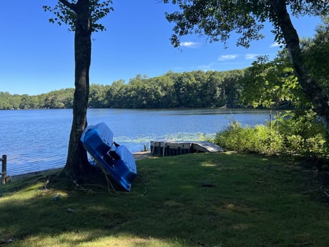 Access to pond with dock and paddle boat!