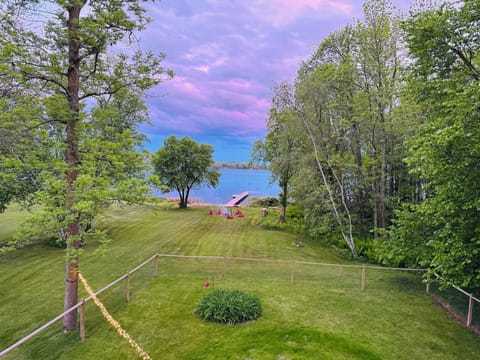 Lake view from upper deck