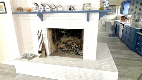 Wood Burning Fireplace
