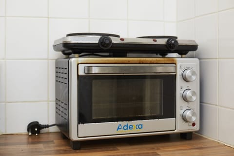 Modern kitchen with all essentials for short or extended stays