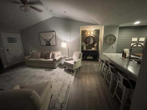 The Nest at night- super cozy!