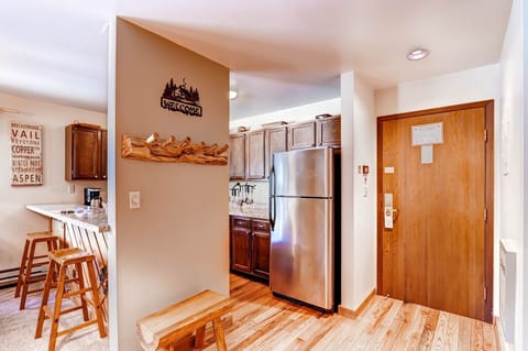 Bright kitchen within Flying Dutchman 1 bedroom