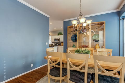 Formal Dining Connected to Kitchen