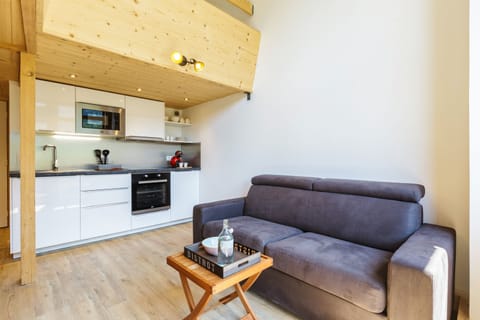 Open plan living area