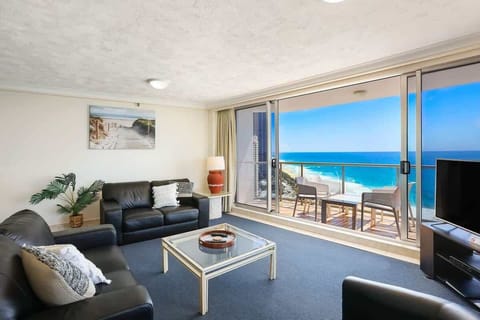 Living room with view