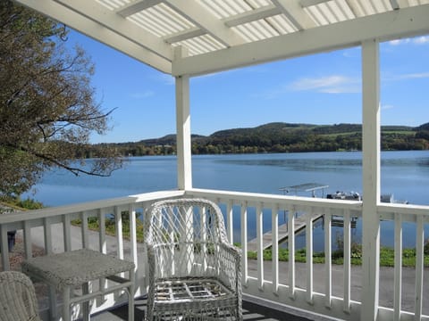 View from private balcony in Unit 4