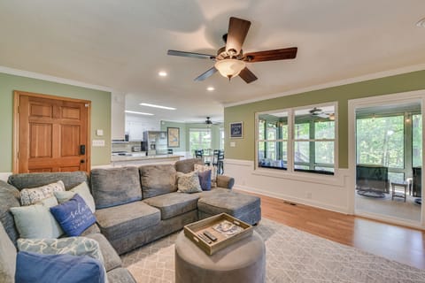 Open Kitchen & Living Room