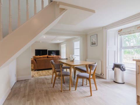 Open plan living space | Dalnaglar Cottage - Dalnaglar Castle and Cottages, Glenshee, Cairngorms