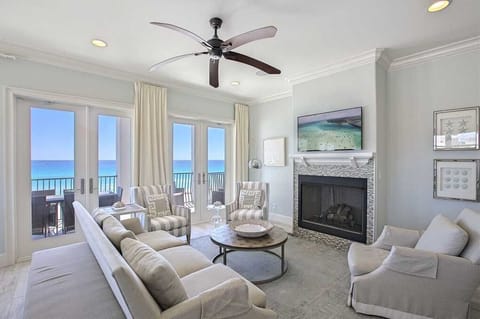 Living Room - Enjoy majestic views from every floor of this ocean from home