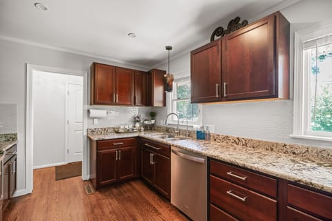 Upstairs main kitchen