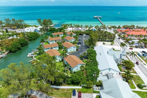 The canal from Bayou Breeze leads directly to the Gulf