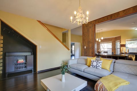 Living Room | 1st Floor | Central A/C + Heating