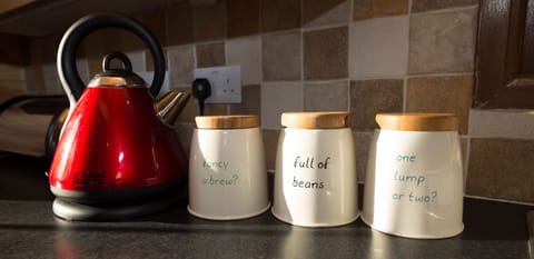 Enjoy a brew from your log cabin