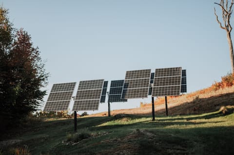 Solar powered year-round. Come experience nature at this unique and fully off-grid property.