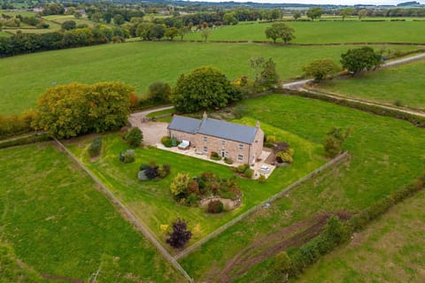 The rolling countryside views surrounding Tinkers Folly, Yorkshire