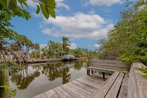 Guest Only Dock in Siesta Key beach retreat