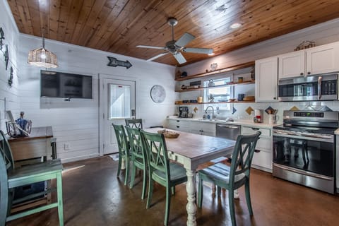 Tons of room to sit enjoy playing games or a meal together