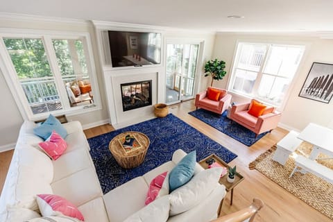 Enjoy this spacious family room/kitchen