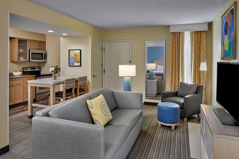 Gather and relax with open living, dining, and kitchen flow.