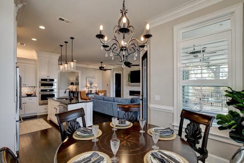 Main floor Dining seats 8 