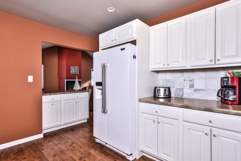 a newly updated kitchen