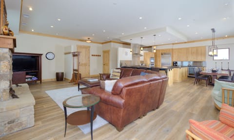 Open Concept Living Area and Kitchen