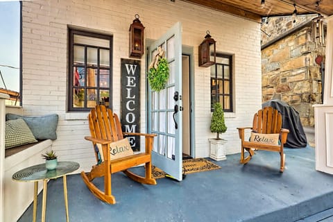 Welcome to Grey Station Bungalow by The Hideaways — just minutes from downtown Blue Ridge. Picture yourself sipping wine on this dreamy front porch as the world slows down.