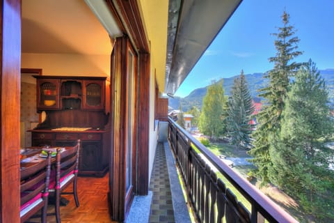 Balcony with view