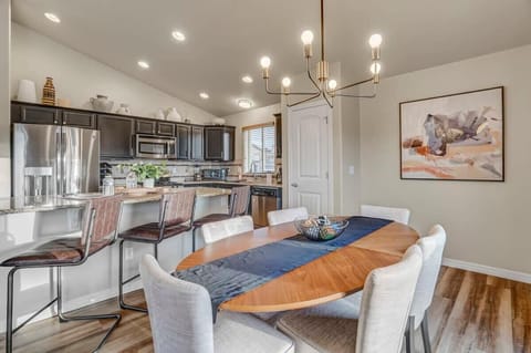 Fully Stocked Kitchen and Dining