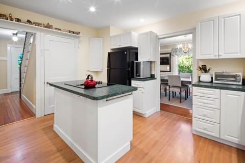 View into dining room