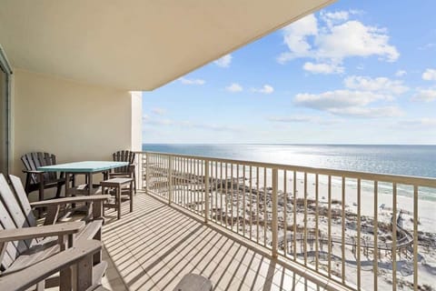 Enjoy panoramic beach views from your private balcony!