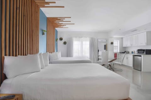 Bedroom. Exact unit will be assigned upon arrival. Views, colors and decor may vary.