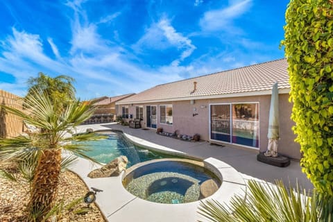 Pool and Spa (Backyard View)
