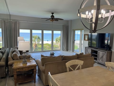 Living Room with Beach View
