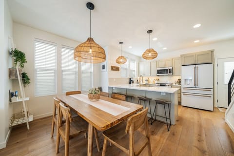 Dining Room & Elegant Kitchen
