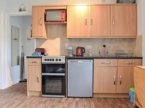 Kitchen area | Barn Owls Holiday Bungalow, Weston, near Sidmouth
