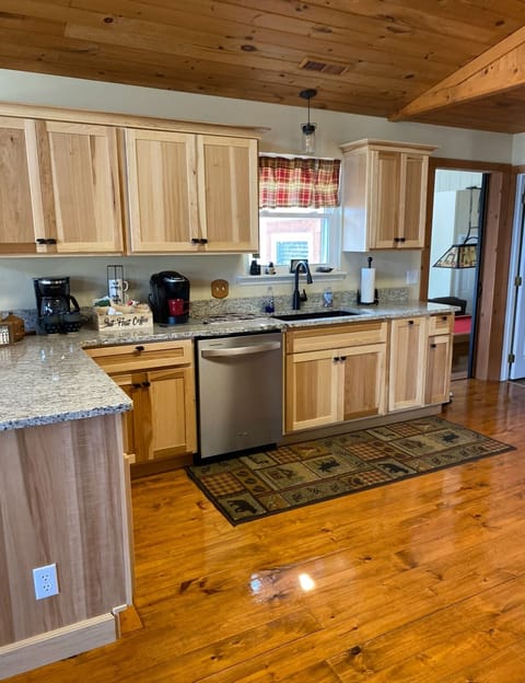 Newly remodeled kitchen