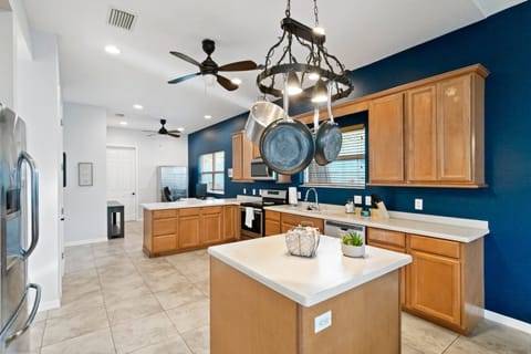 A lot of open space.